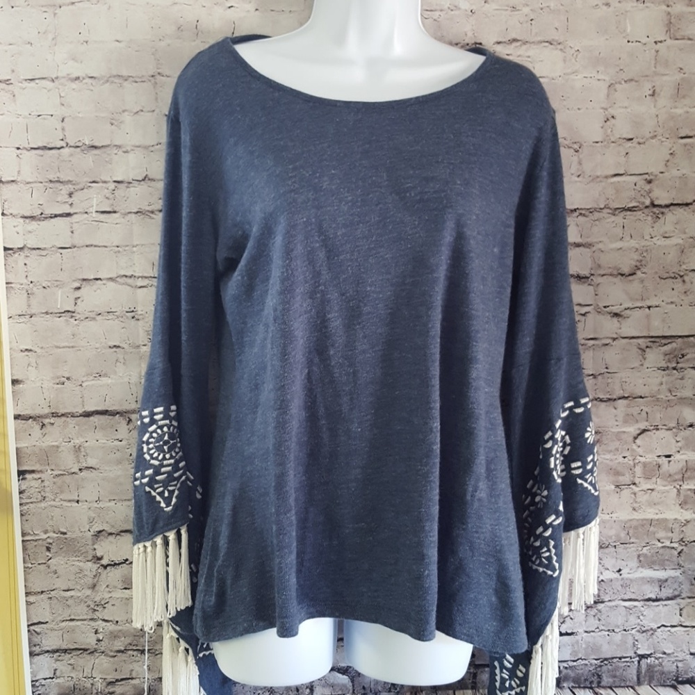 Extreme bell sleeve shirt boho - Picture 1 of 3